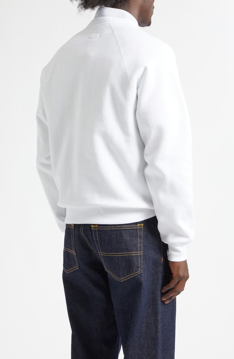 Noah Coastal Crewneck Graphic Sweatshirt, Alternate, color, White