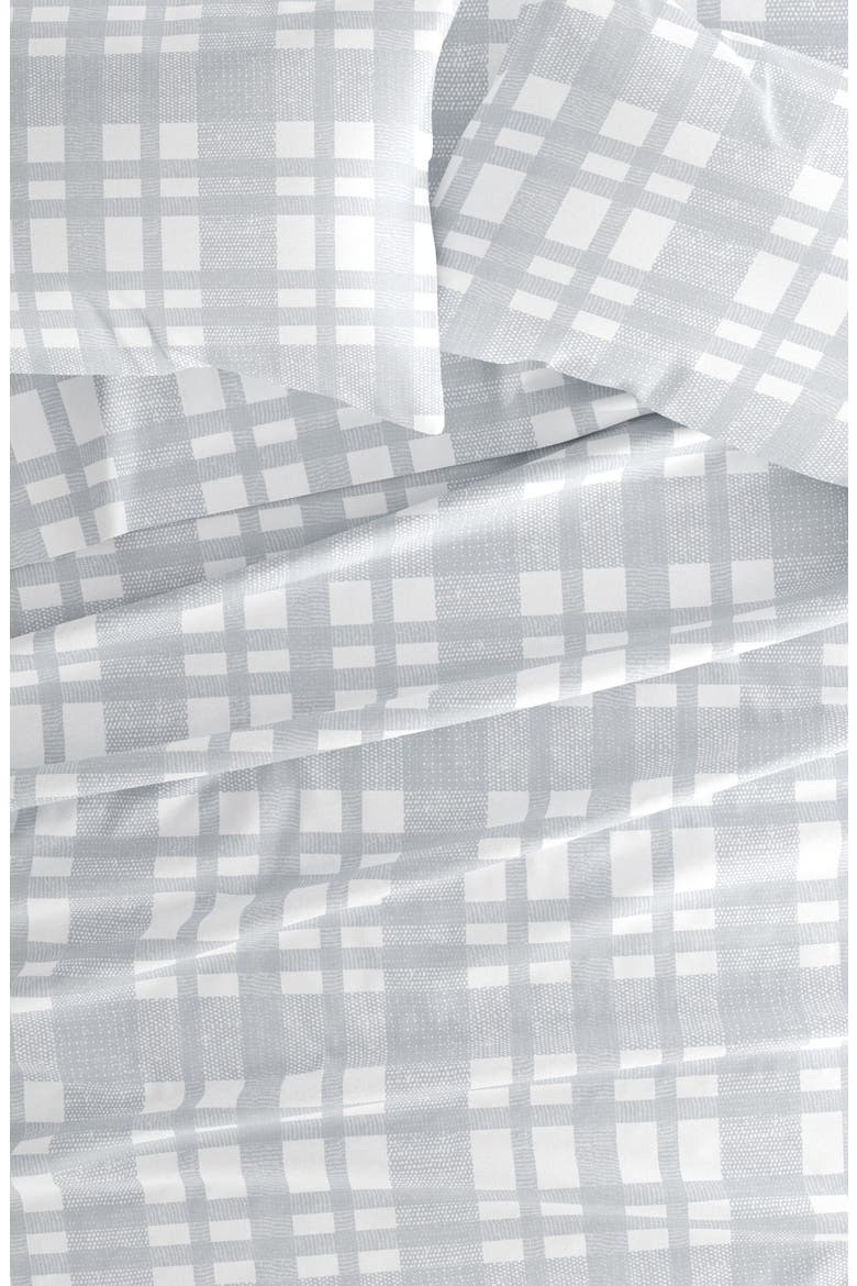 Premium Ultra Soft 4-Piece Flannel Bed Sheet Set, Alternate, color, LIGHT BLUE