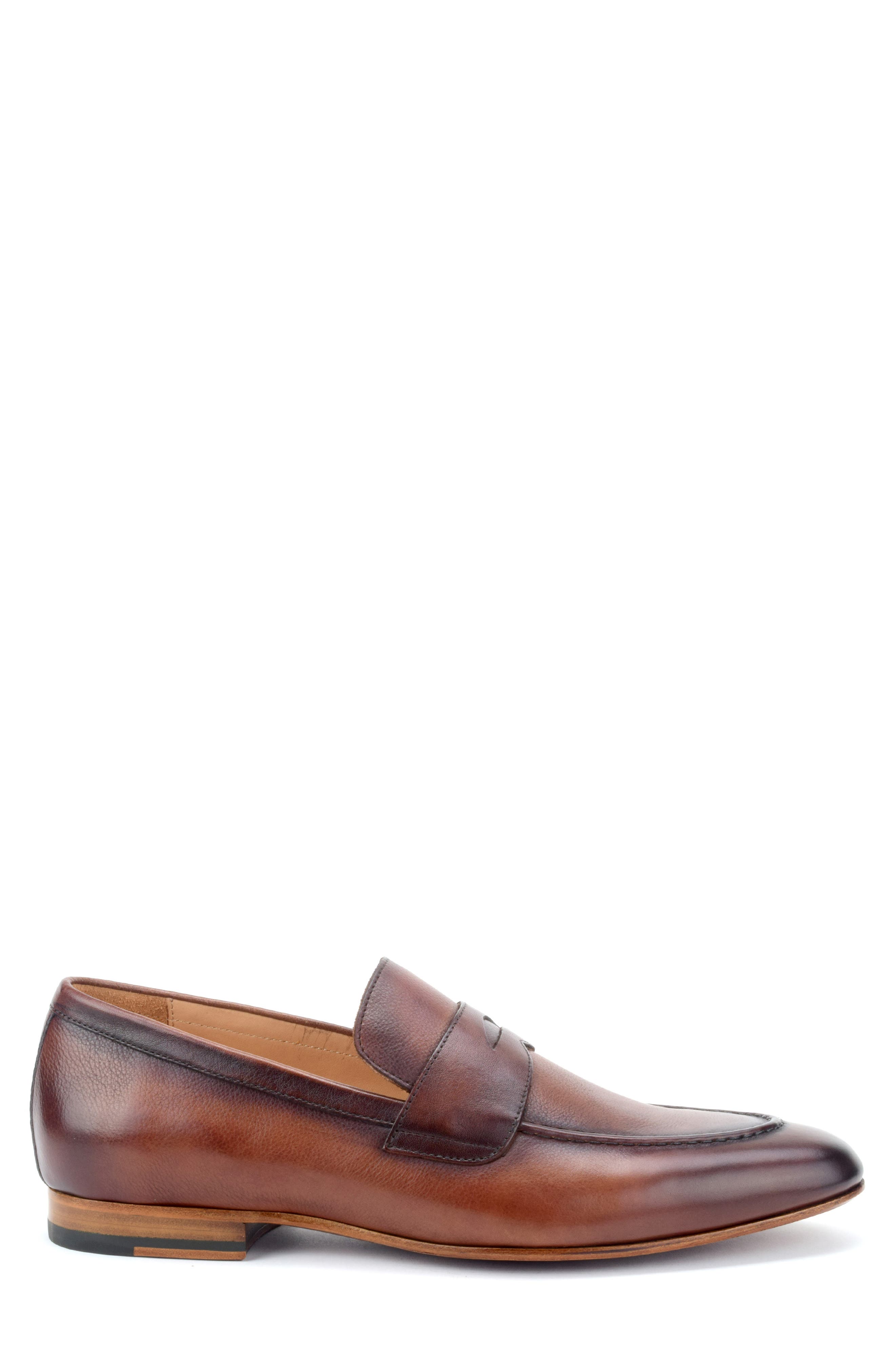 Warfield 
Grand Montery Penny Loafer, Alternate, color, Cognac
