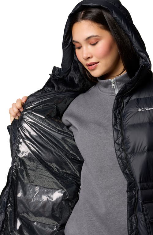 Columbia Harmony Falls Water Repellent 650 Fill Power Jacket In Black