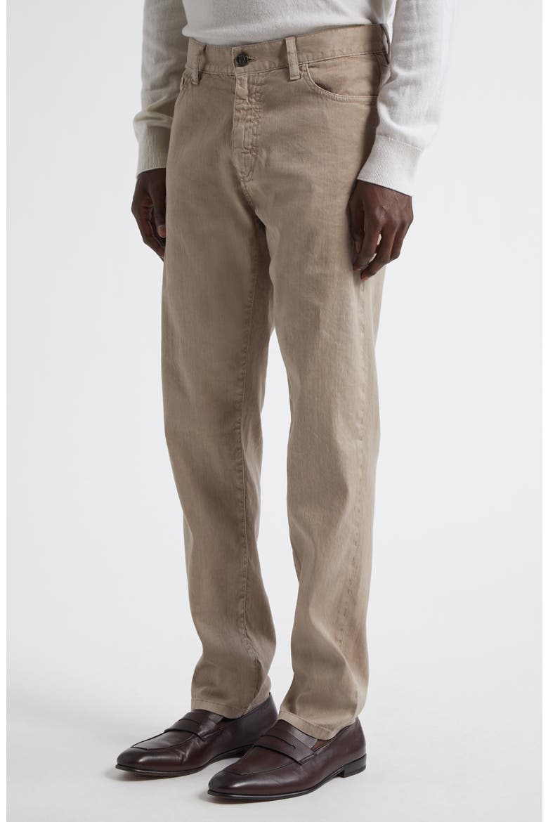 Slim Fit Jeans, Alternate, color, MEDIUM BEIGE