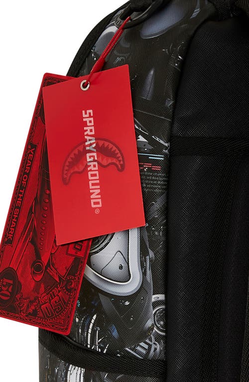 Sprayground Kids' Split Cybershark Dlxsv Backpack In Multi