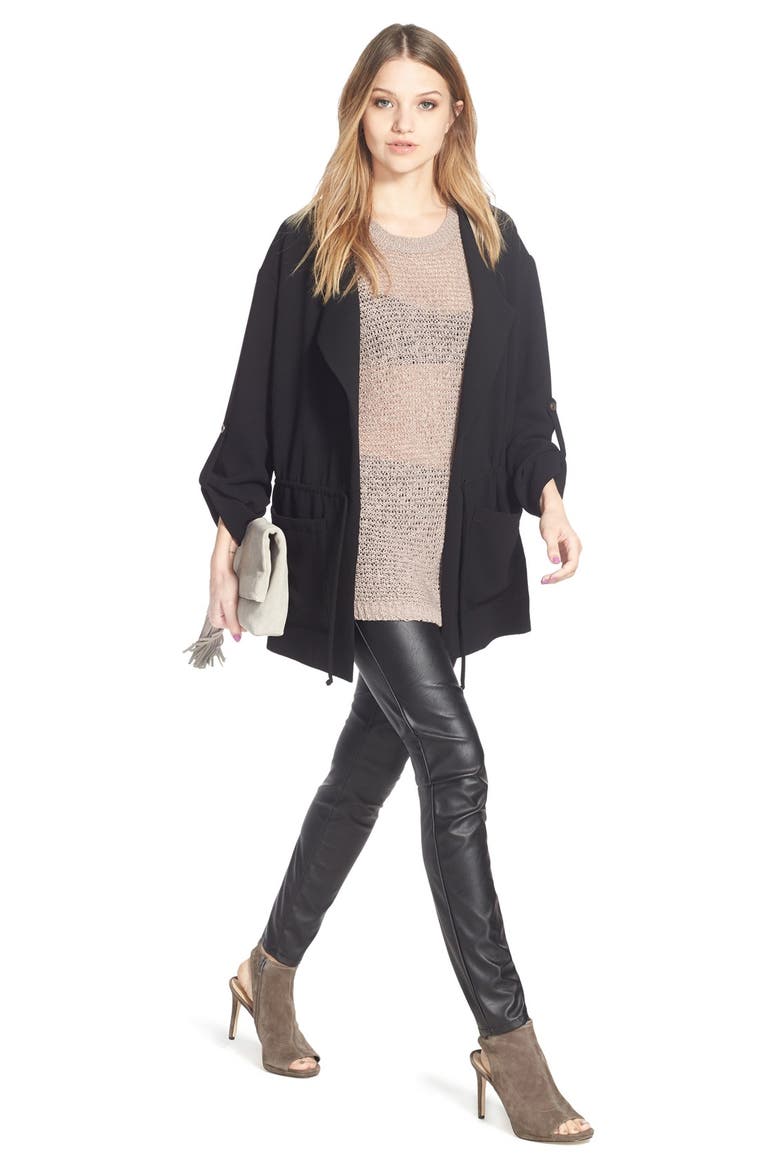 Side Slit Sweater Tank, Alternate, color, DUSTY VELVET
