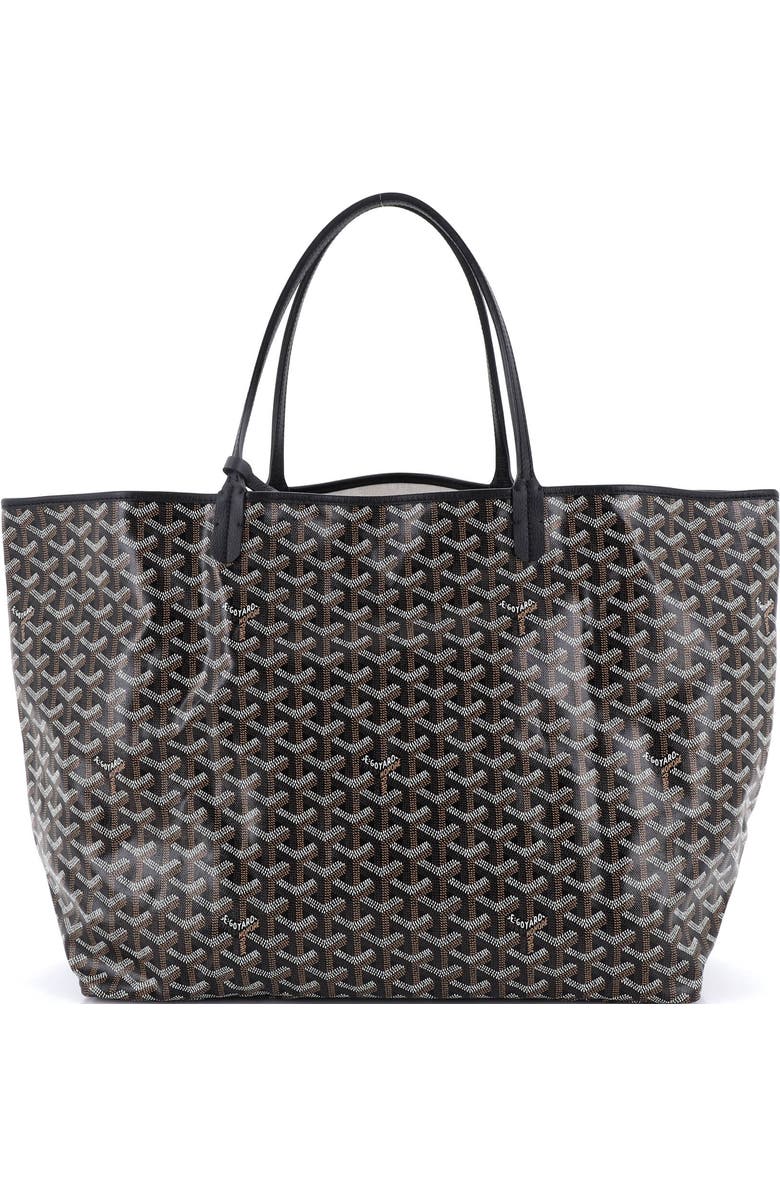 Pre-Owned Goyard Saint Louis Tote Coated Canvas GM, Main, color,
