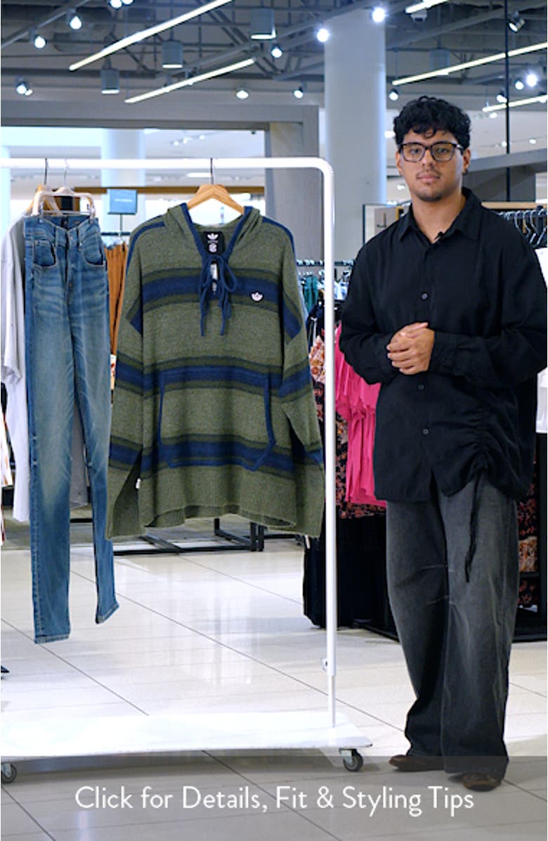 x CLOT Baja Stripe Oversize Hooded Sweater, sales video thumbnail