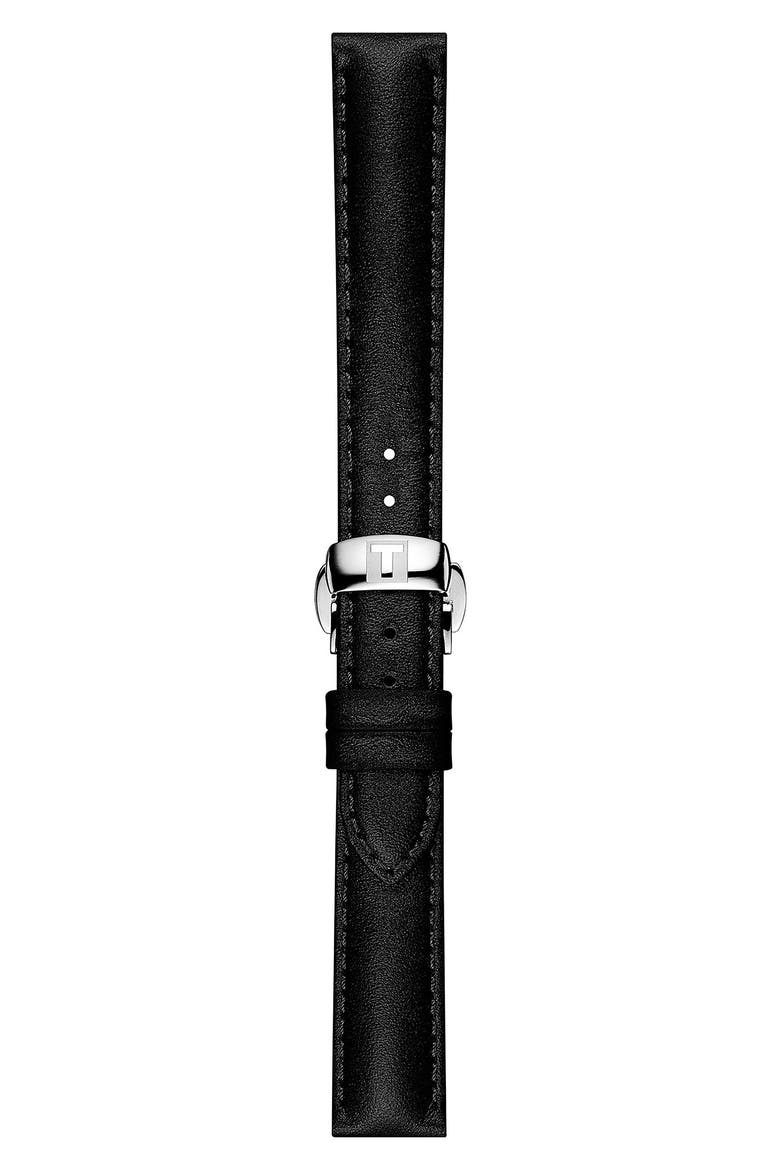 T-My Diamond Automatic Bracelet Watch & Leather Strap Gift Set, 29.3mm, Alternate, color, ANTHRACITE