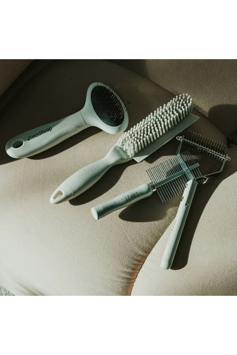 Stainless Steel Pet Comb, Sage Green, Dog & Cat Grooming Tool, Alternate, color, Green