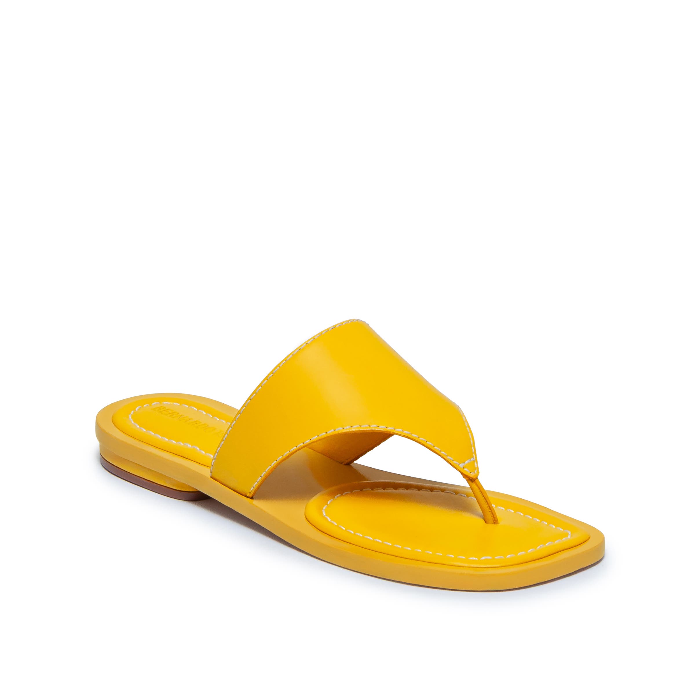 Agora Thong Sandal, Alternate, color, MARIGOLD