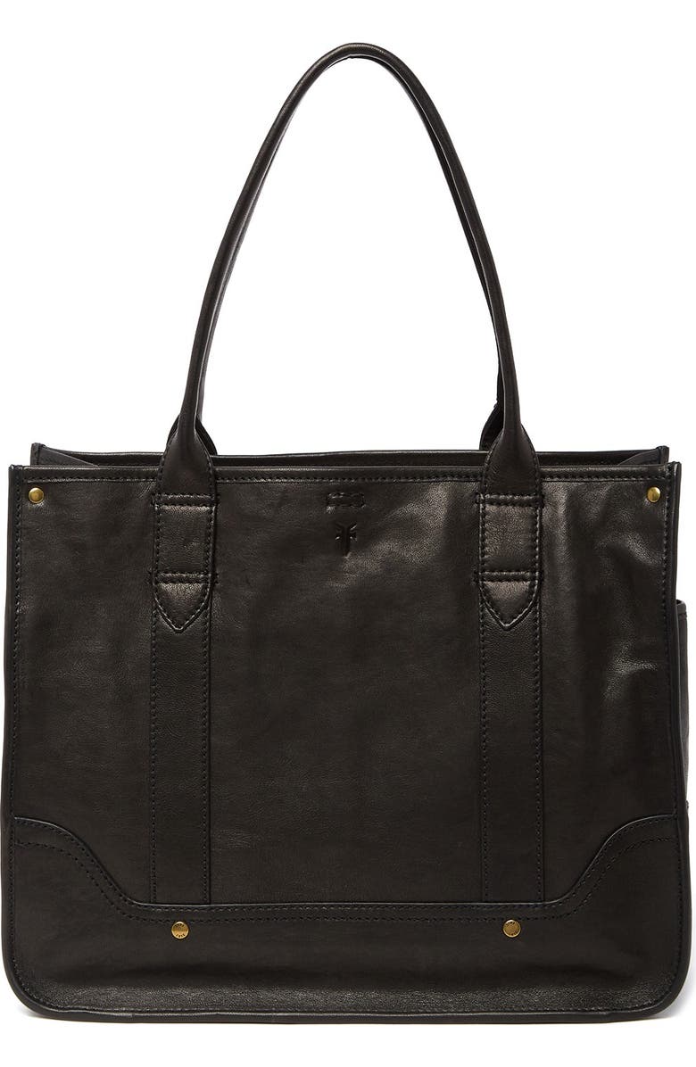 Frye Madison Shopper Leather Tote Bag, Main, color,