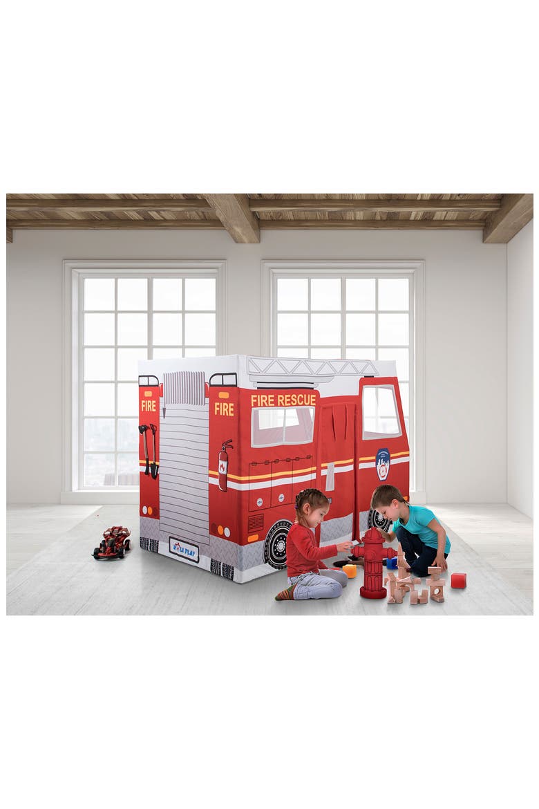 Fire Truck Play Tent, Alternate, color, MULTI