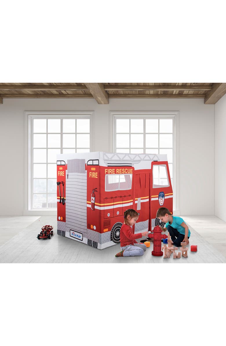 ROLE PLAY Fire Truck Play Tent, Alternate, color, Multi