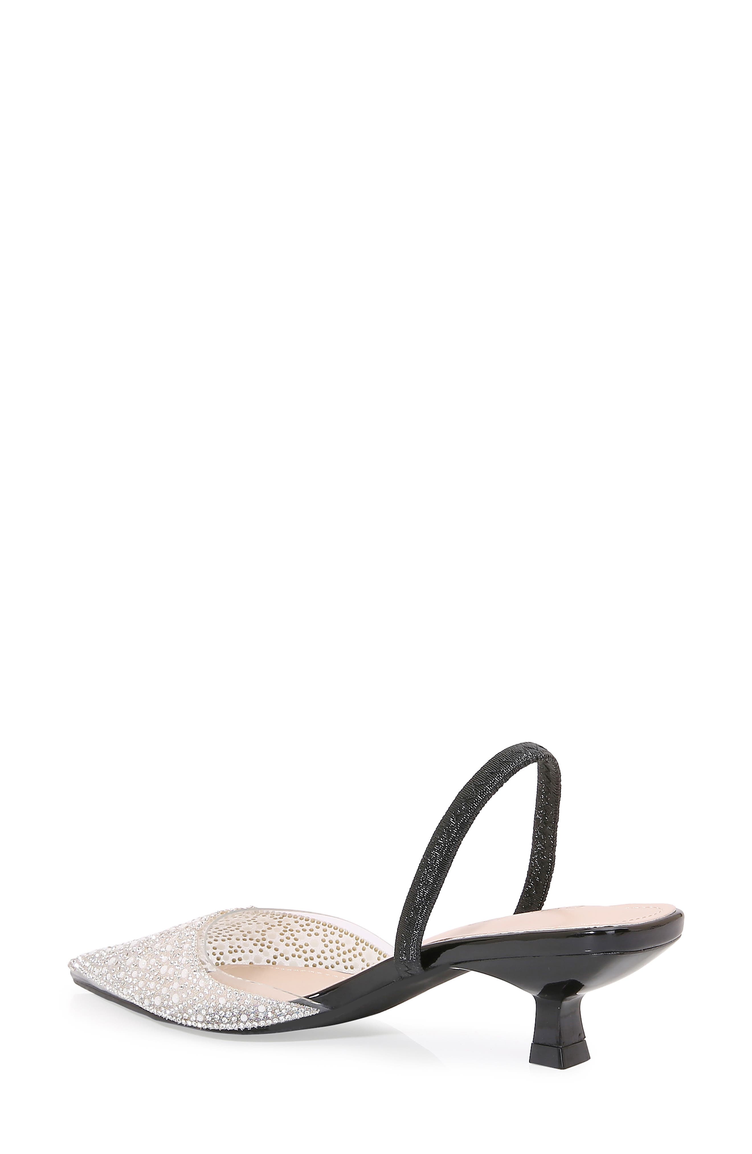 BERNESS Kitten Heel Slingback Pump, Alternate, color, 