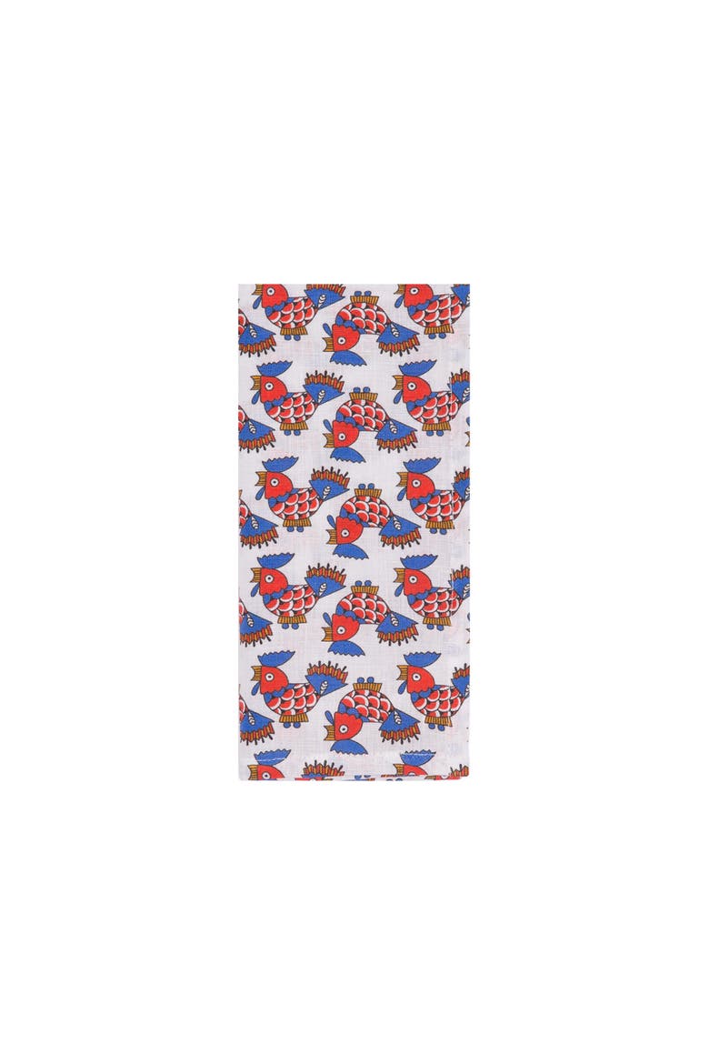 Large Napkins Set Of 2 (45X45) Galletti Multicolor, Alternate, color, Galletti Multicolor