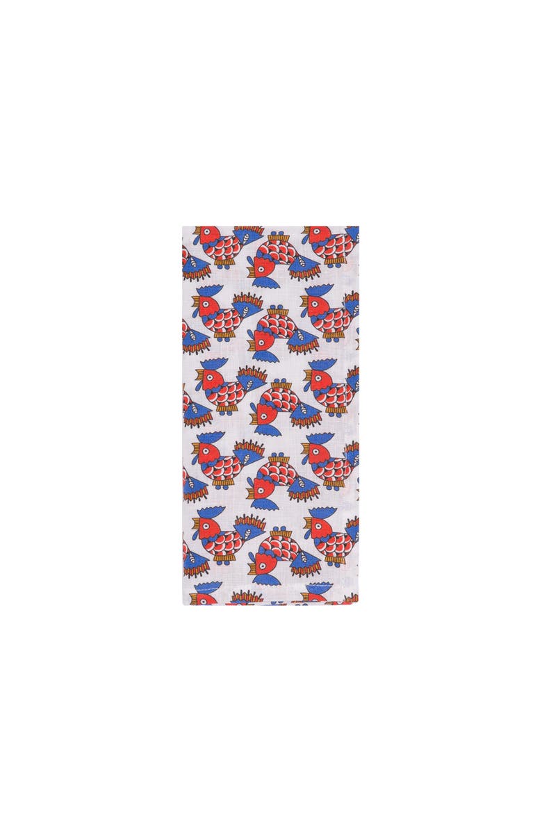 La DoubleJ Large Napkins Set Of 2 (45X45) Galletti Multicolor, Alternate, color, Galletti Multicolor