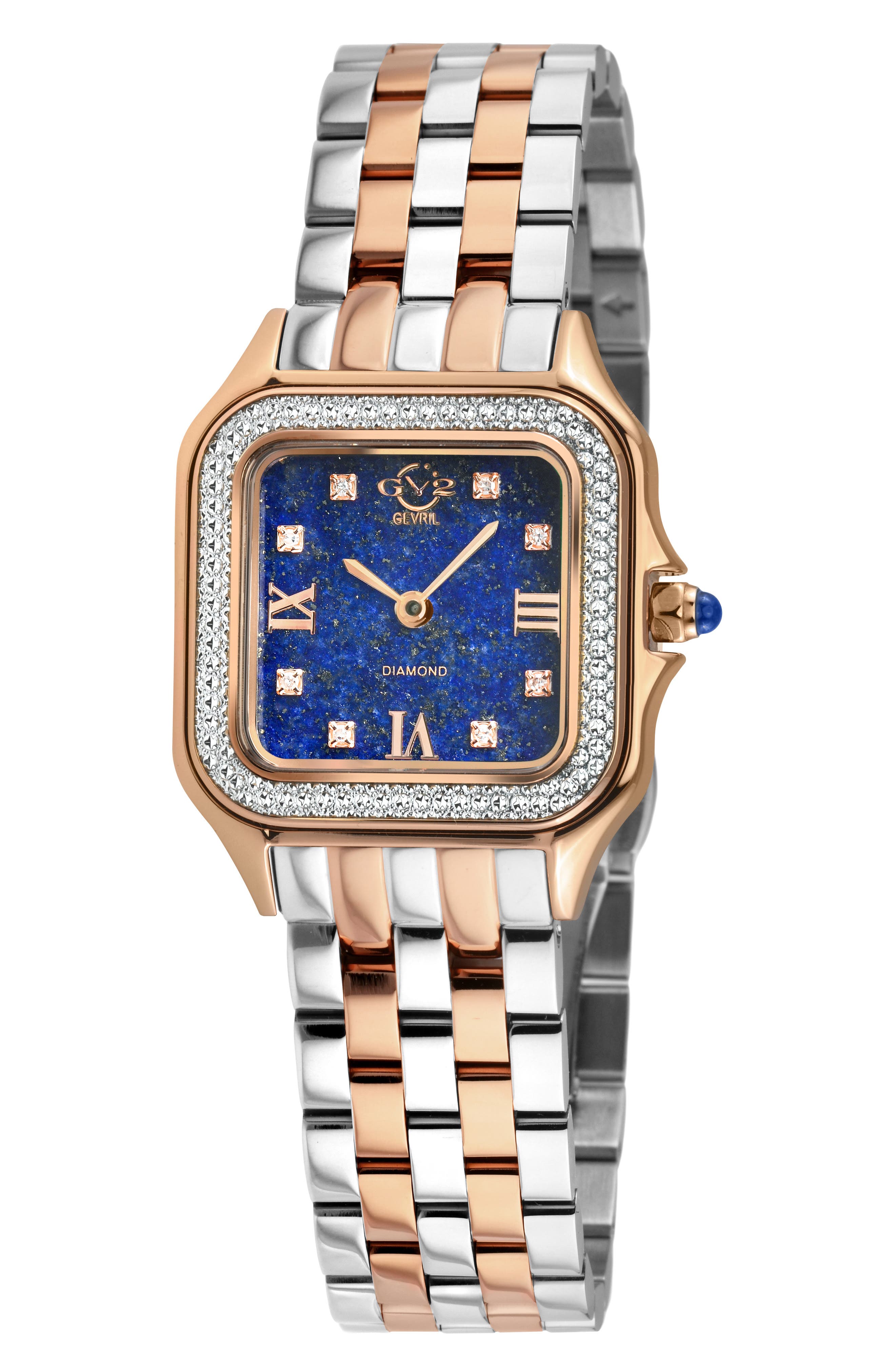 GV2 Milan Diamond Dial Bracelet Watch, 27.5mm - 0.04ct.