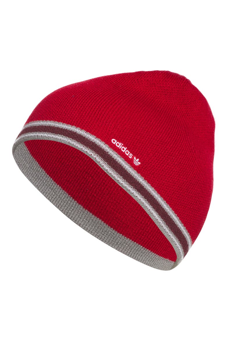 Gender Inclusive Skully 2.0 Beanie, Main, color, TEAM RED/ GREY / MAROON