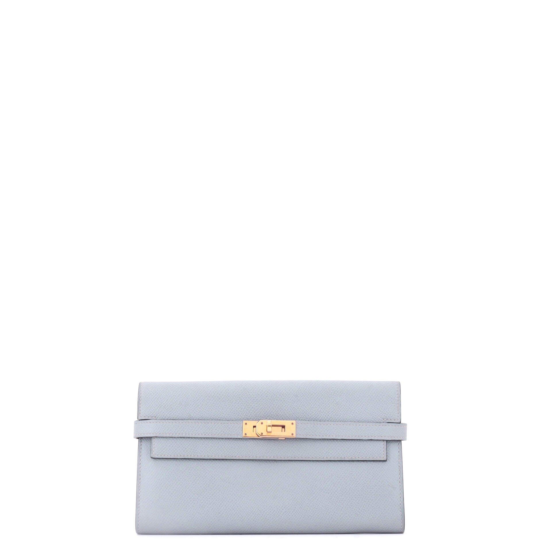 Kelly Wallet Epsom Long, Main, color, Blue