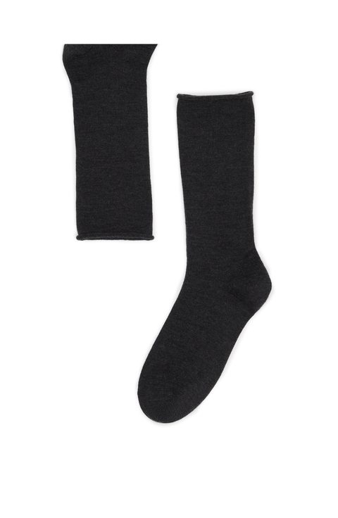 Cashmere knit socks