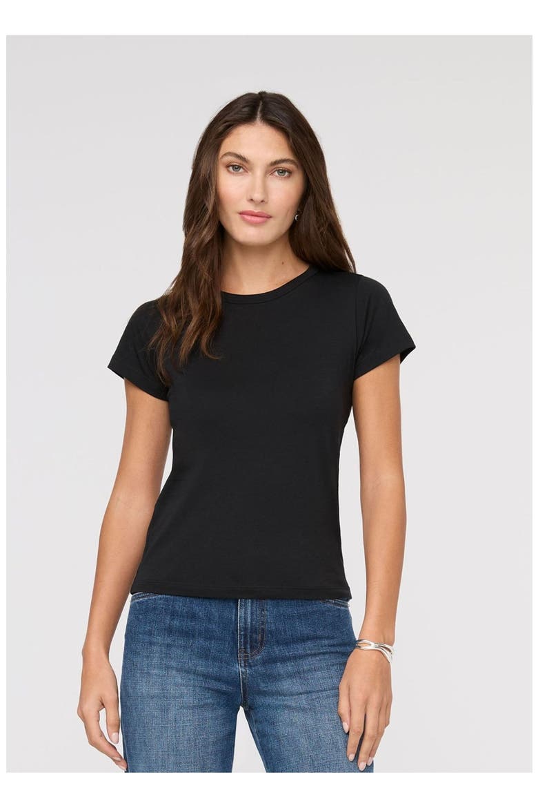 PurePima Slim Crew, Main, color, Black