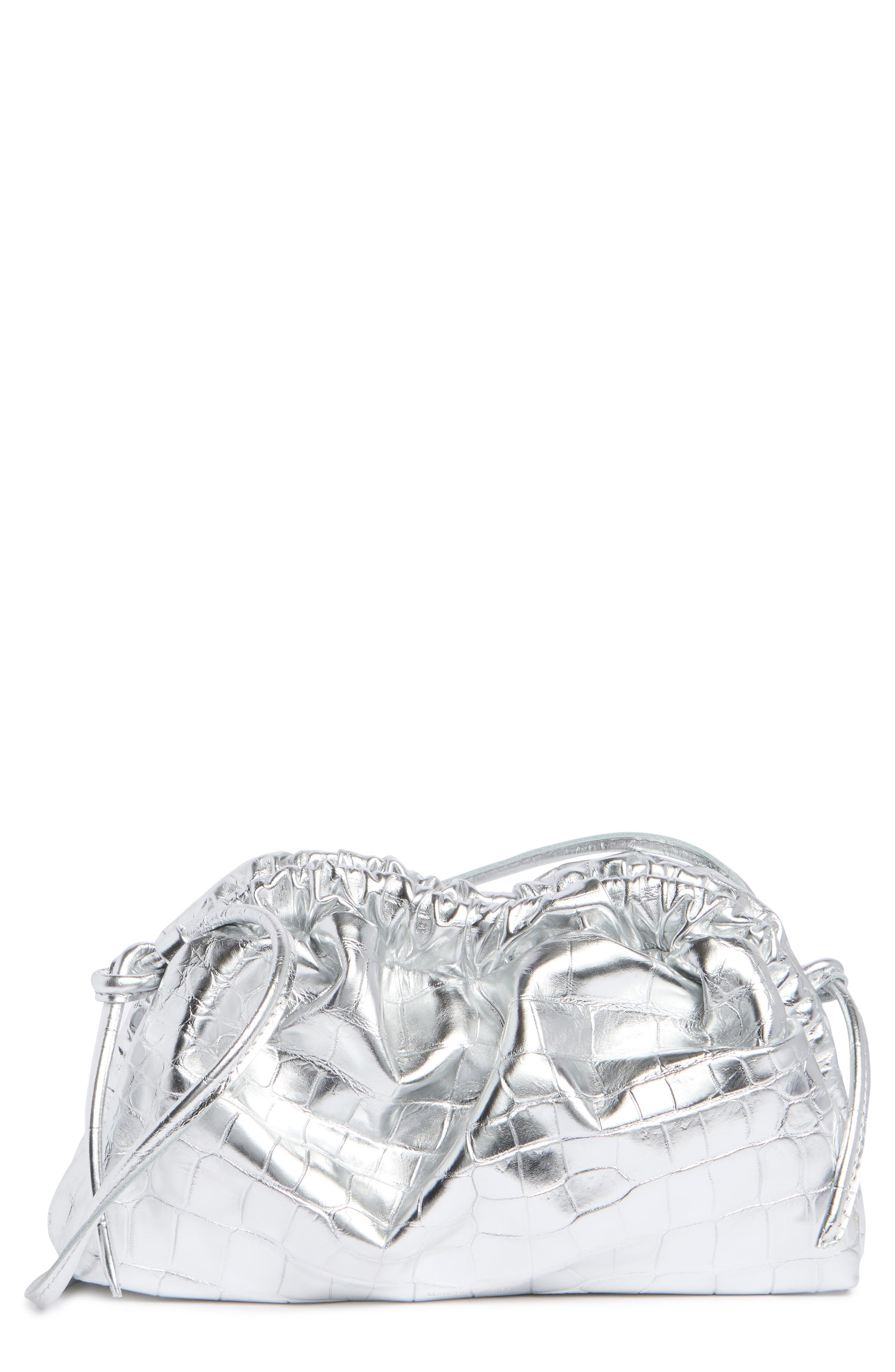 Mansur Gavriel Mini Cloud Leather Clutch