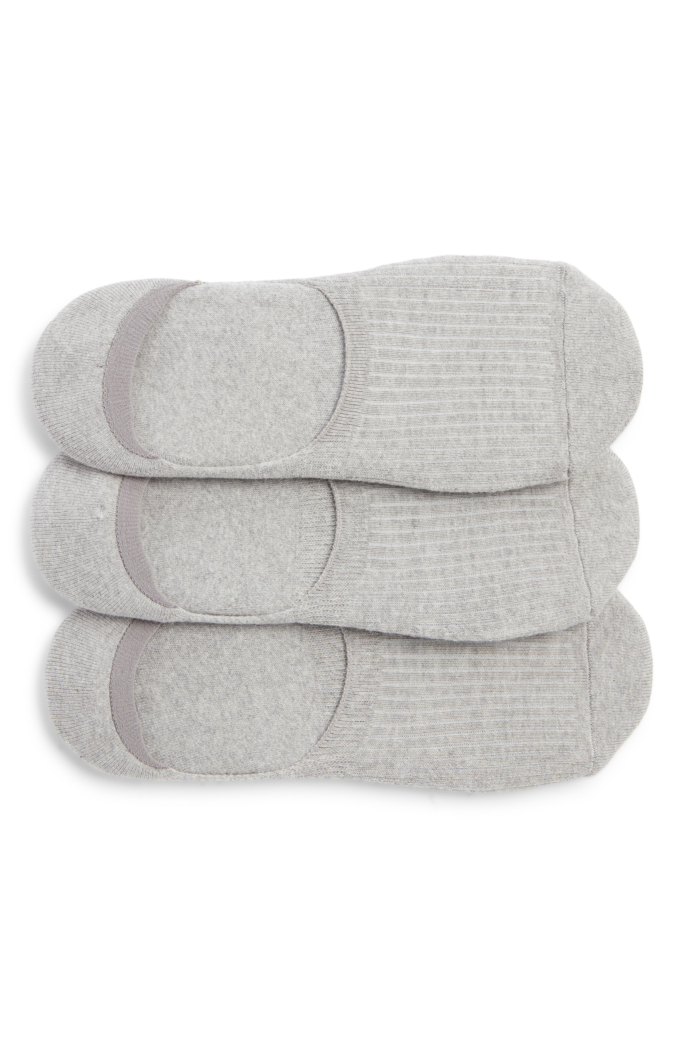 3-Pack Cotton Blend No-Show Liner Socks - image 3