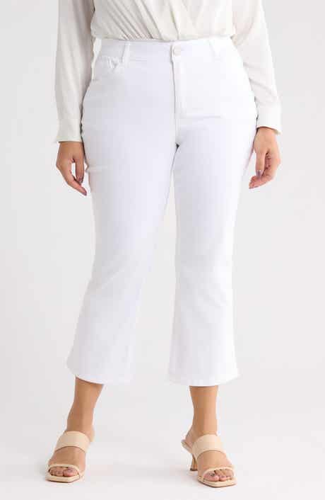 Bennett High Waist Crop Barely Bootcut Jeans