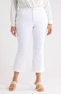 Wit & Wisdom Bennett High Waist Crop Barely Bootcut Jeans