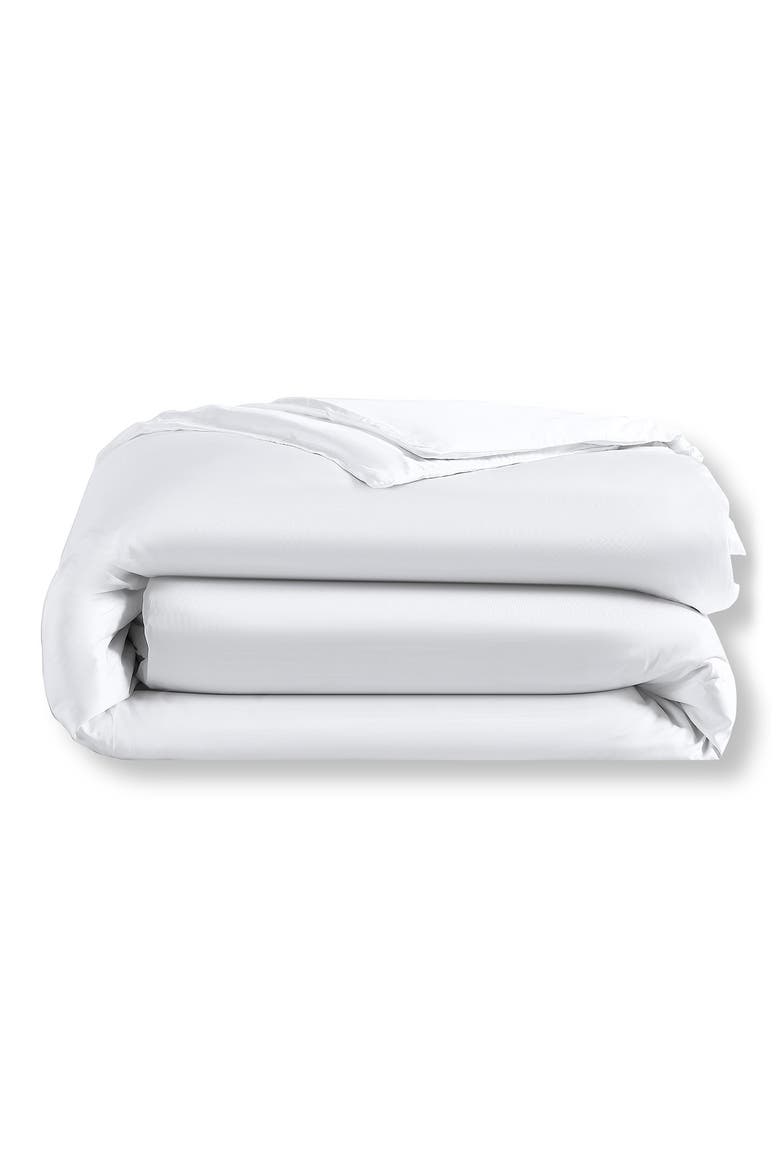 Premium Duvet Cover, Main, color, WHITE