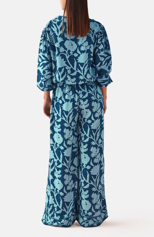 Omika Avery Blouse In Blue