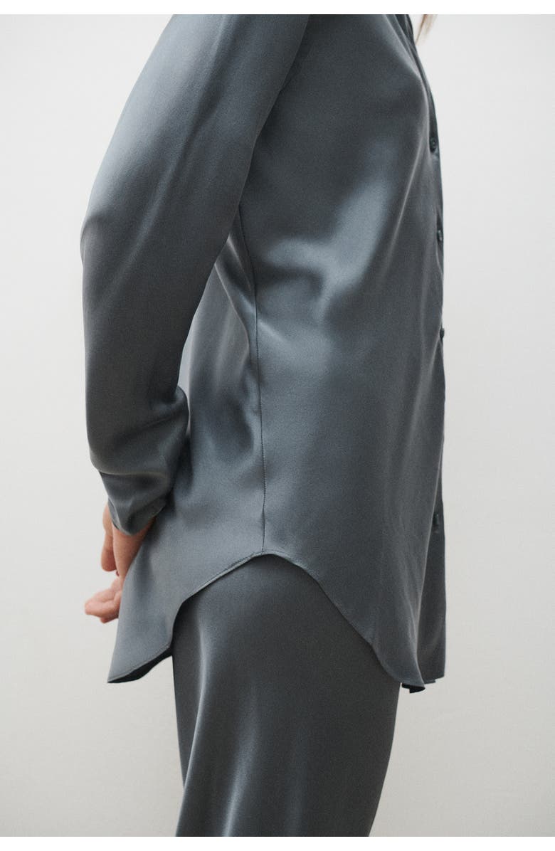 SILK LAUNDRY Bias Cut Shirt, Alternate, color,