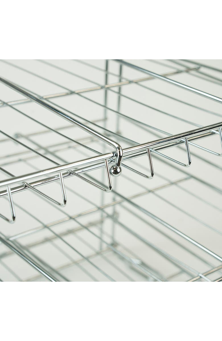 SORBUS Stackable Can Organizer, Alternate, color, Stainless Steel