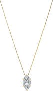 BY ADINA EDEN Marquise Solitaire CZ Necklace
