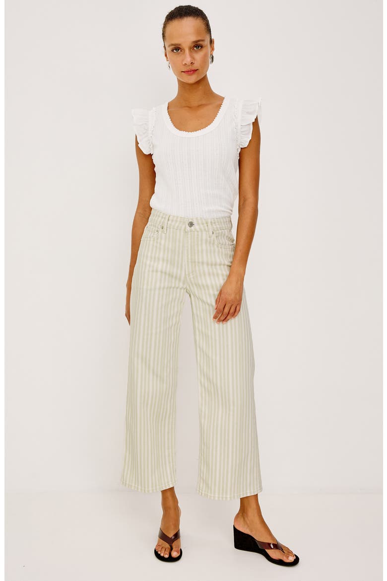 Giovanna Pointelle Stitch Top, Alternate, color, WHITE