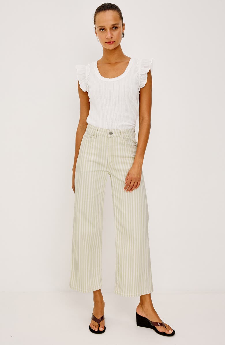 Rails Giovanna Pointelle Stitch Top, Alternate, color, White