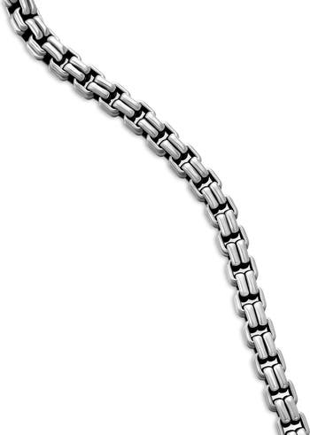 David Yurman Box Chain Necklace Mens David Yurman 18 Sterling