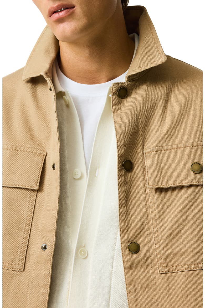 Four Rivers Stretch Cotton Jacket, Alternate, color, SADDLE