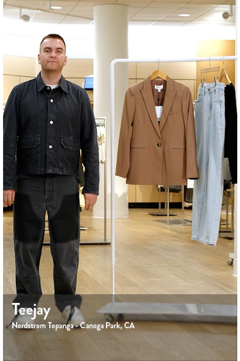 Wren One-Button Blazer video