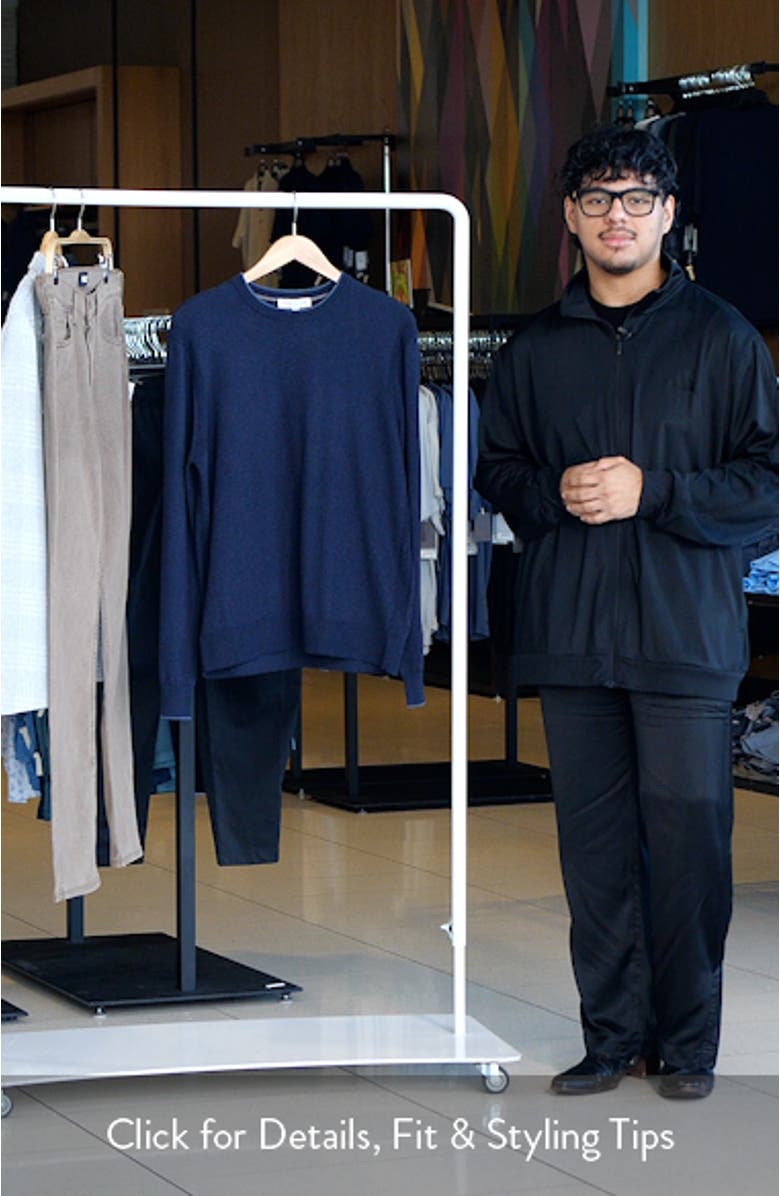 Grassi Crewneck Cotton & Cashmere Sweater, sales video thumbnail