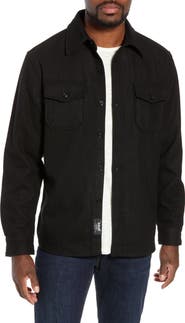 Schott NYC CPO Wool Blend Work Shirt