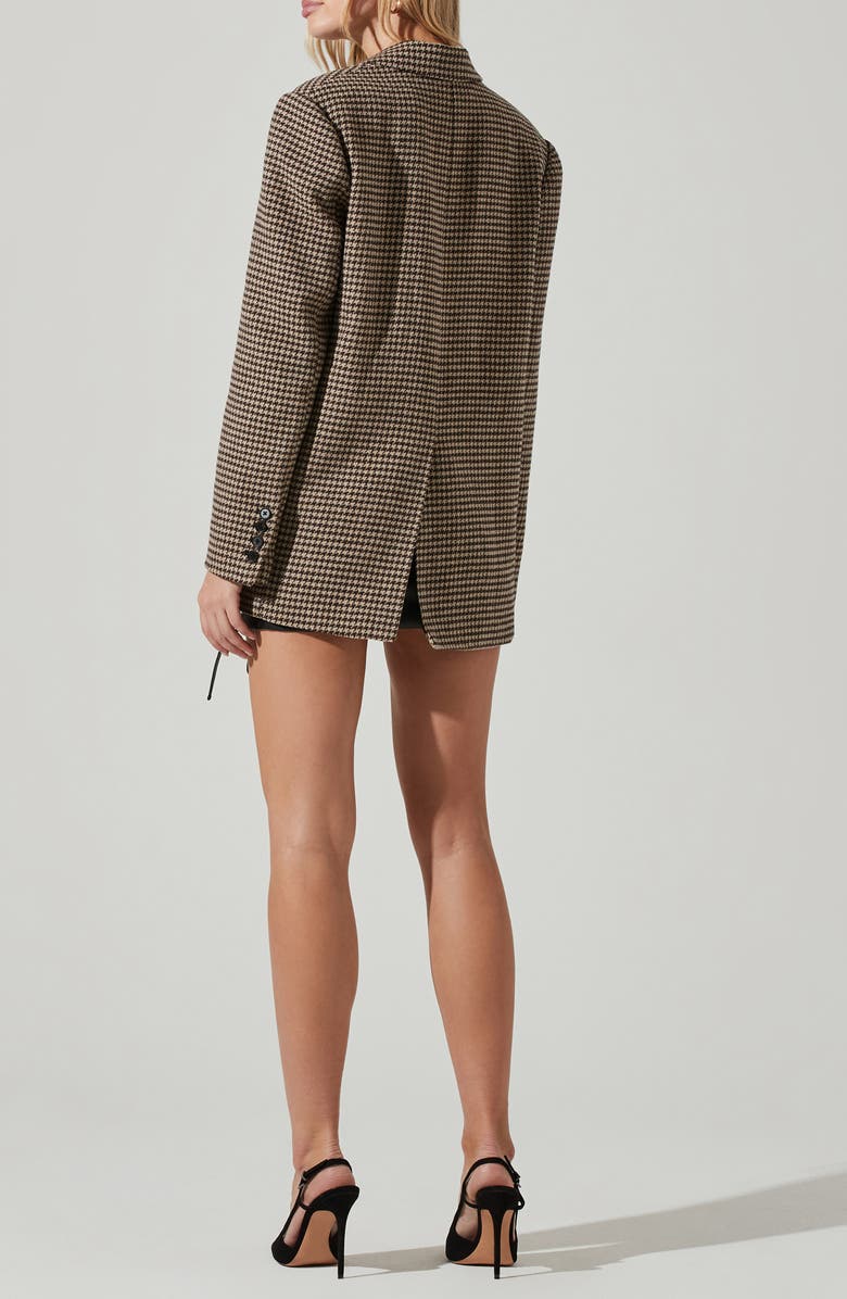 ASTR the Label Rachel Houndstooth Blazer, Alternate, color, 
