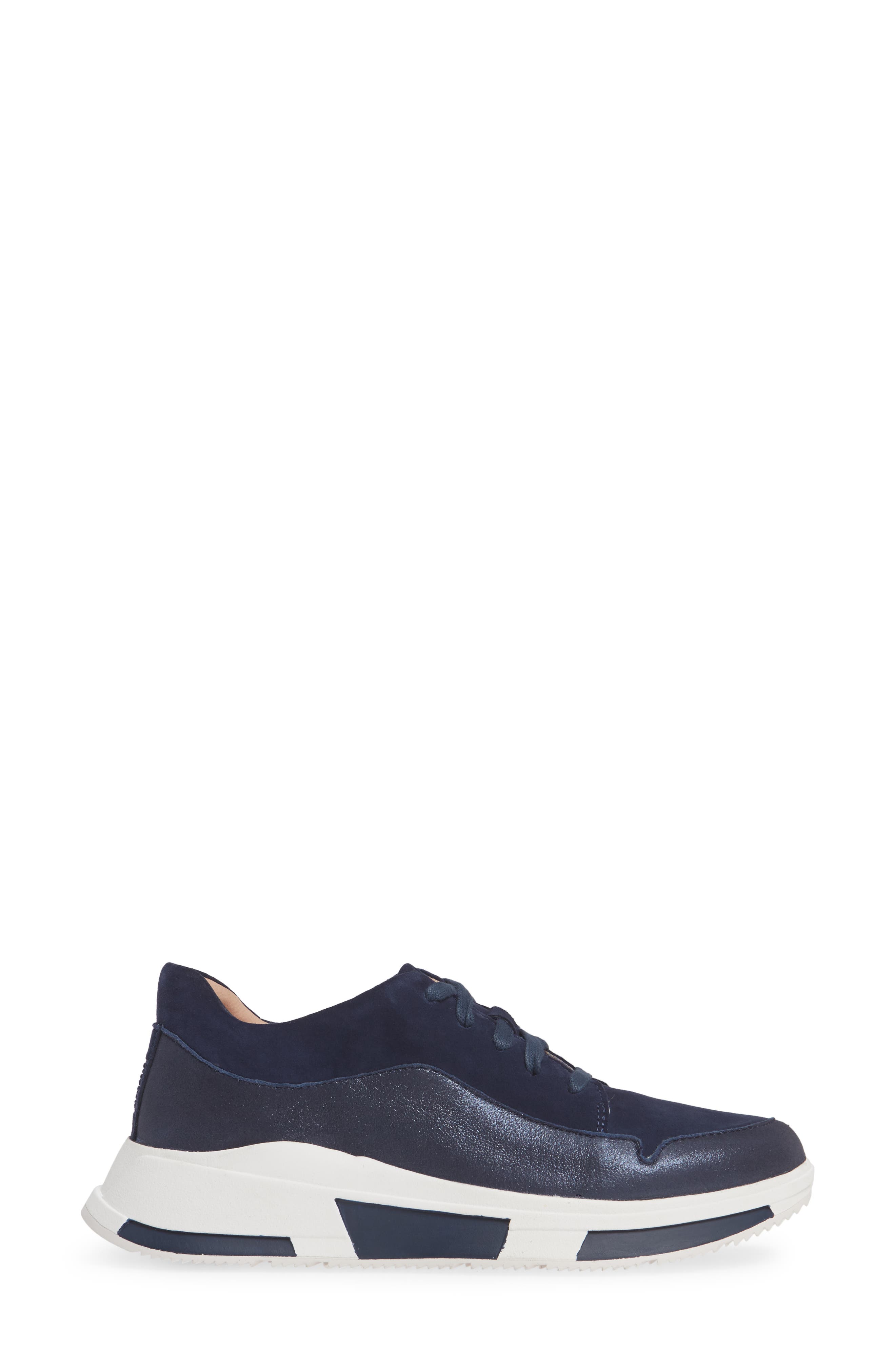 FitFlop Freya Sneaker, Alternate, color, Midnight Navy