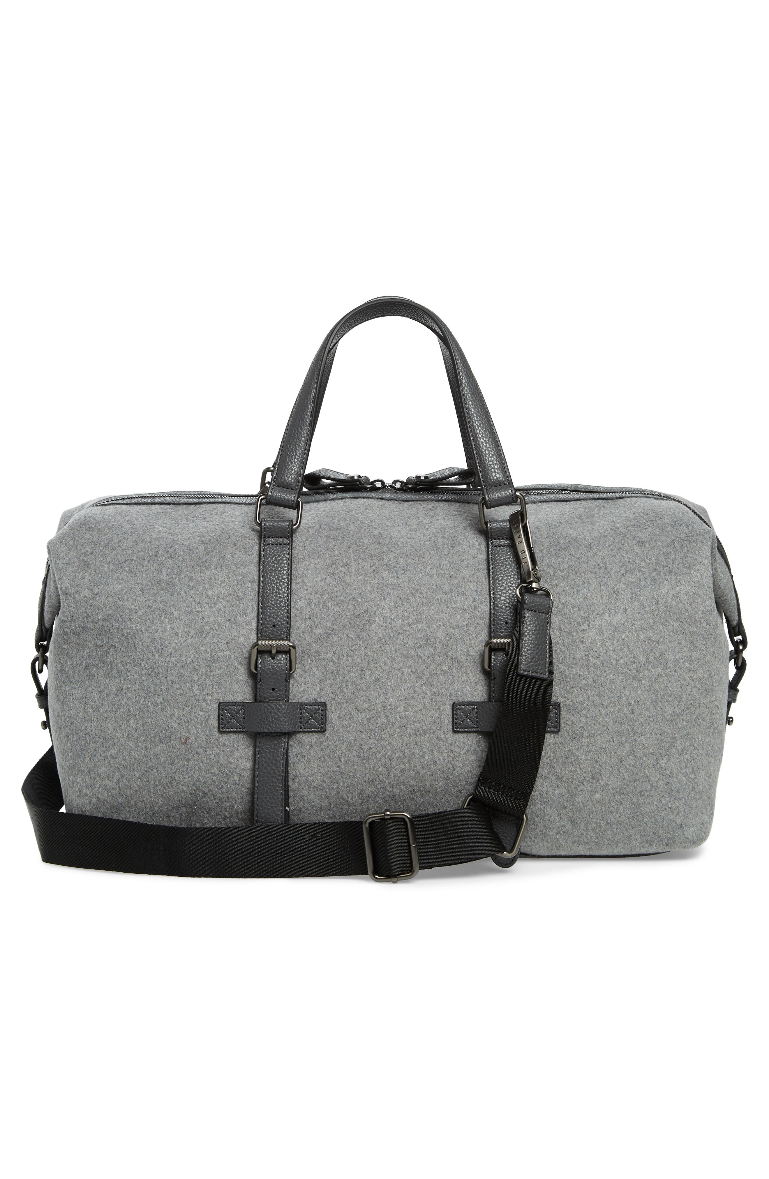 Ted Baker London Knitts Duffel Bag, Alternate, color, 