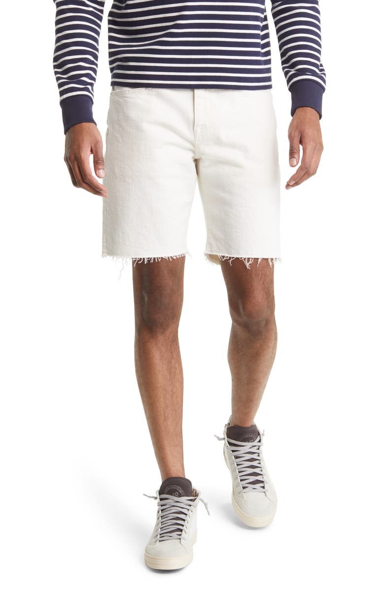 FRAME L'Homme Cutoff Denim Shorts, Main, color,