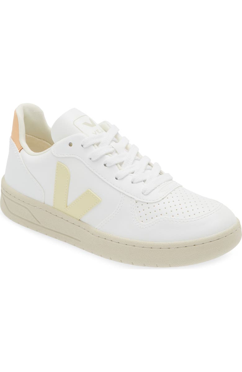 Veja V-10 Sneaker, Main, color, White Sun Peach
