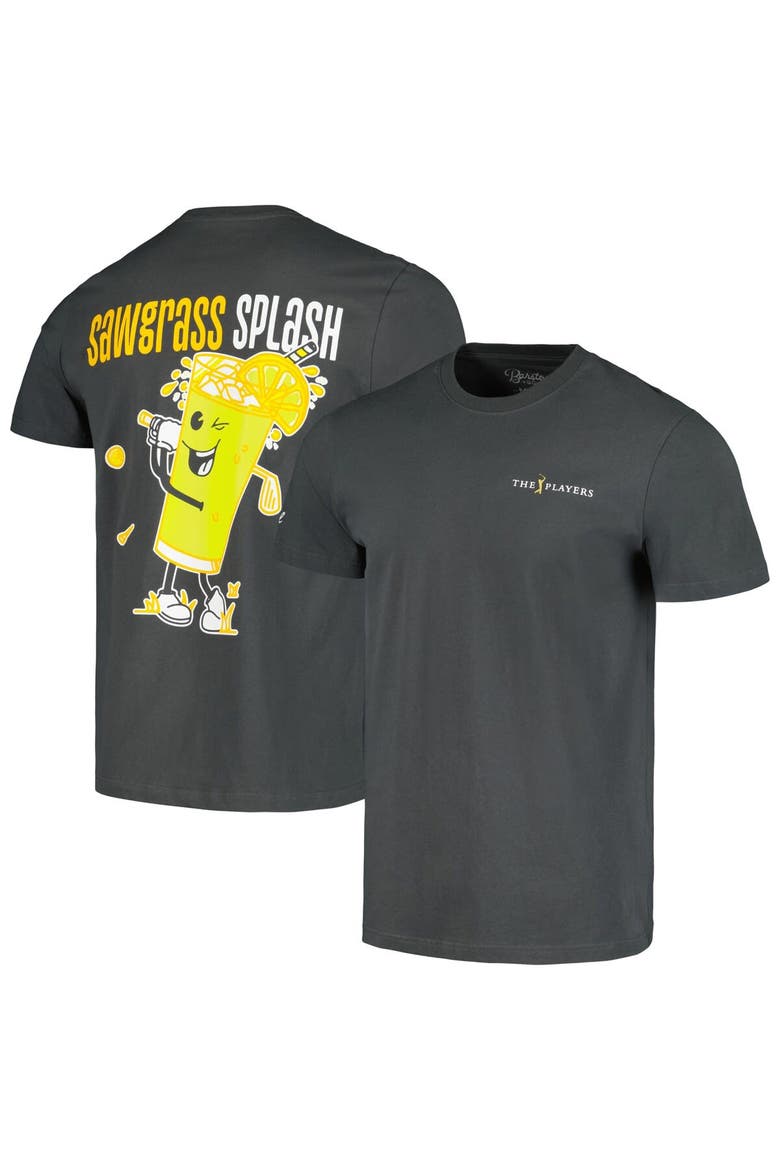 Men's Barstool Golf Charcoal THE PLAYERS T-Shirt, Main, color, Charcoal