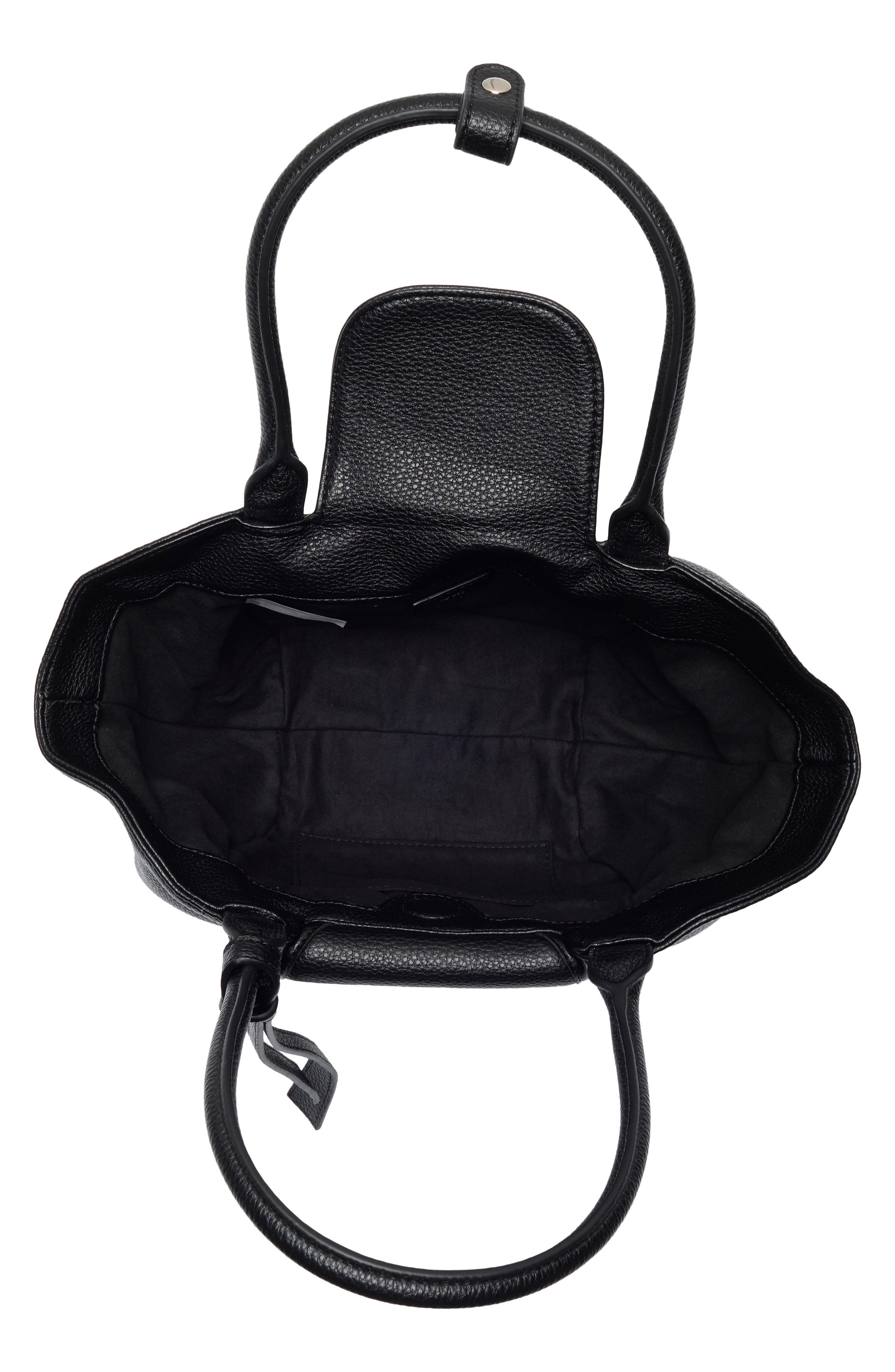 Zoey Pockets Shoulder Bag, Alternate, color, BLACK