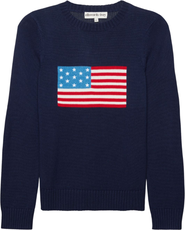 Ellsworth + Ivey Classic Crewneck Sweater - American Flag