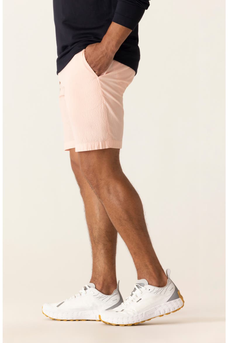 Galaxy 8.5-Inch Bermuda Flat Front Stretch Twill Shorts, Alternate, color, ROSE ALL DAY