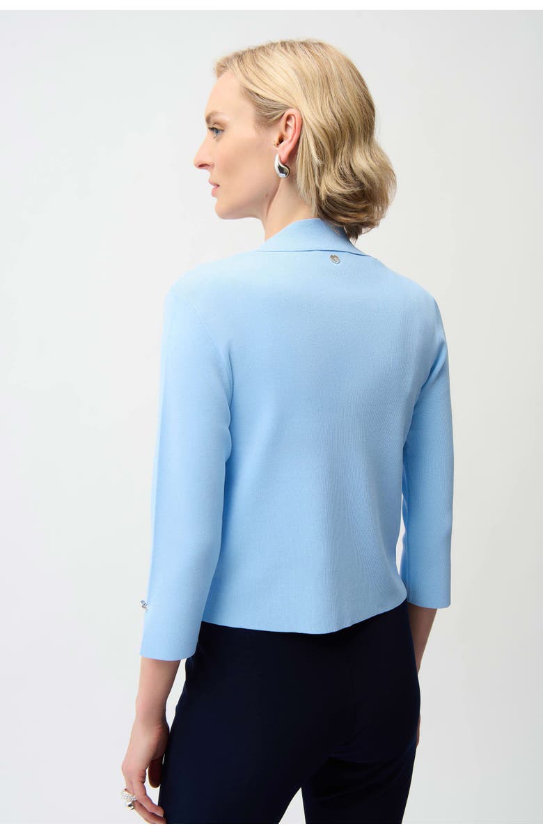 JOSEPH RIBKOFF Viscose Blend Open-Front Cardigan, Alternate, color, Sky Blue