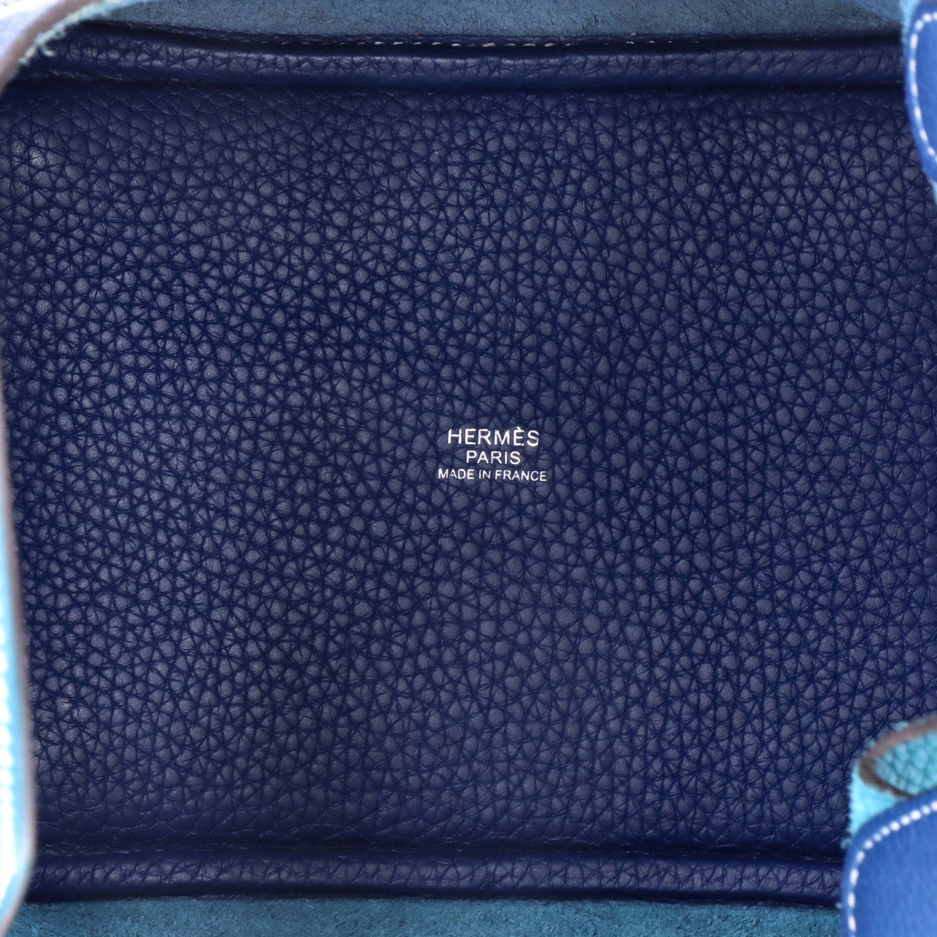 Picotin Lock Bag Bicolor Clemence PM, Alternate, color, Blue